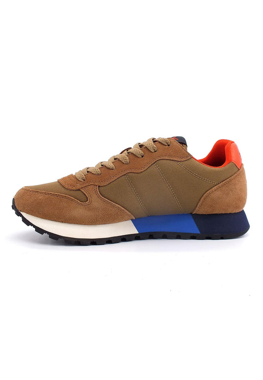 SUN68 Jaki Solid Sneaker Uomo Marrone Volpe Z42113 - Sandrini Calzature e Abbigliamento