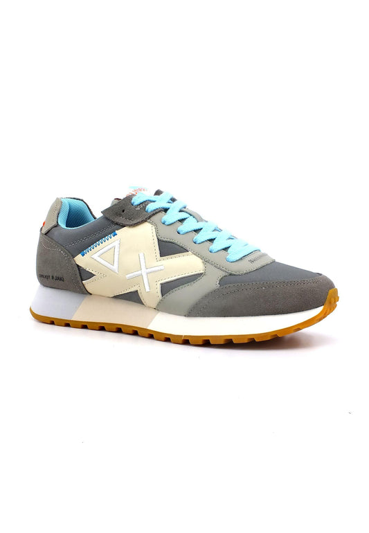 SUN68 Jaki Uncle Sneaker Uomo Grigio Medio Z33114 - Sandrini Calzature e Abbigliamento
