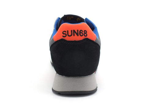 SUN68 Jaky Party Time Sneaker Suede Dark Grey Z41113 - Sandrini Calzature e Abbigliamento