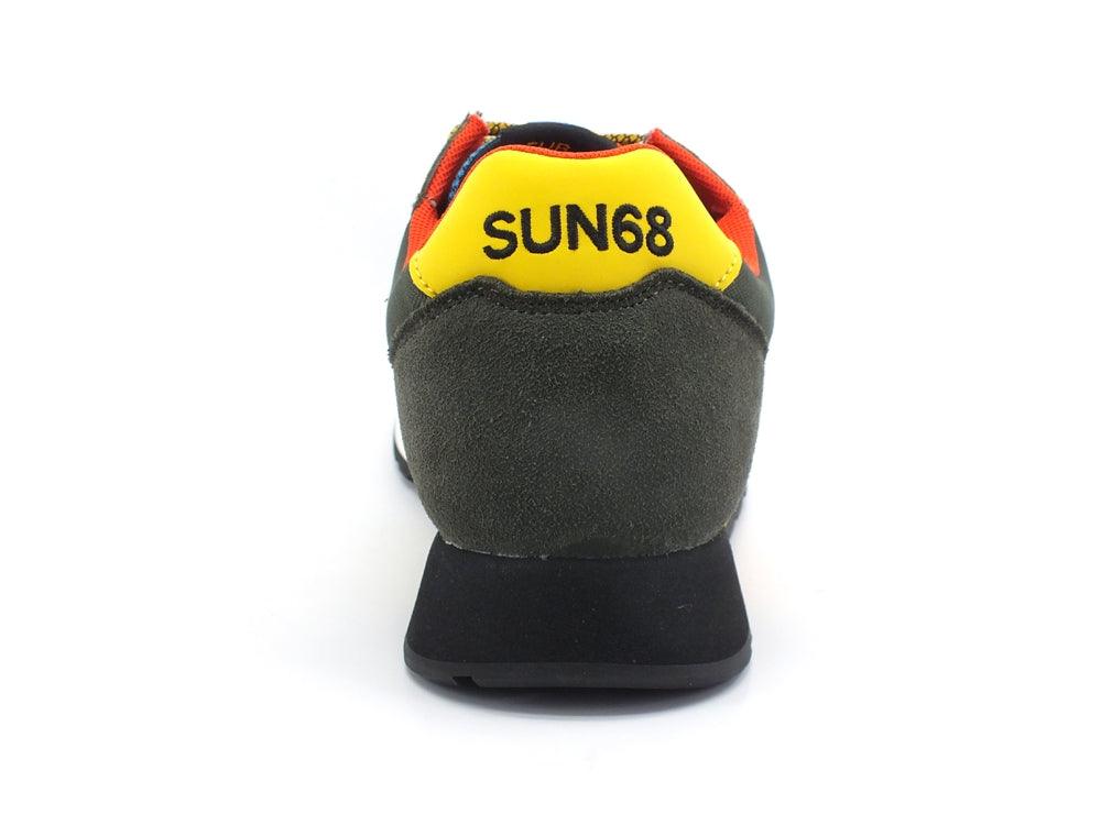 SUN68 Jaky Party Time Sneaker Suede Dark Military Z41113 - Sandrini Calzature e Abbigliamento