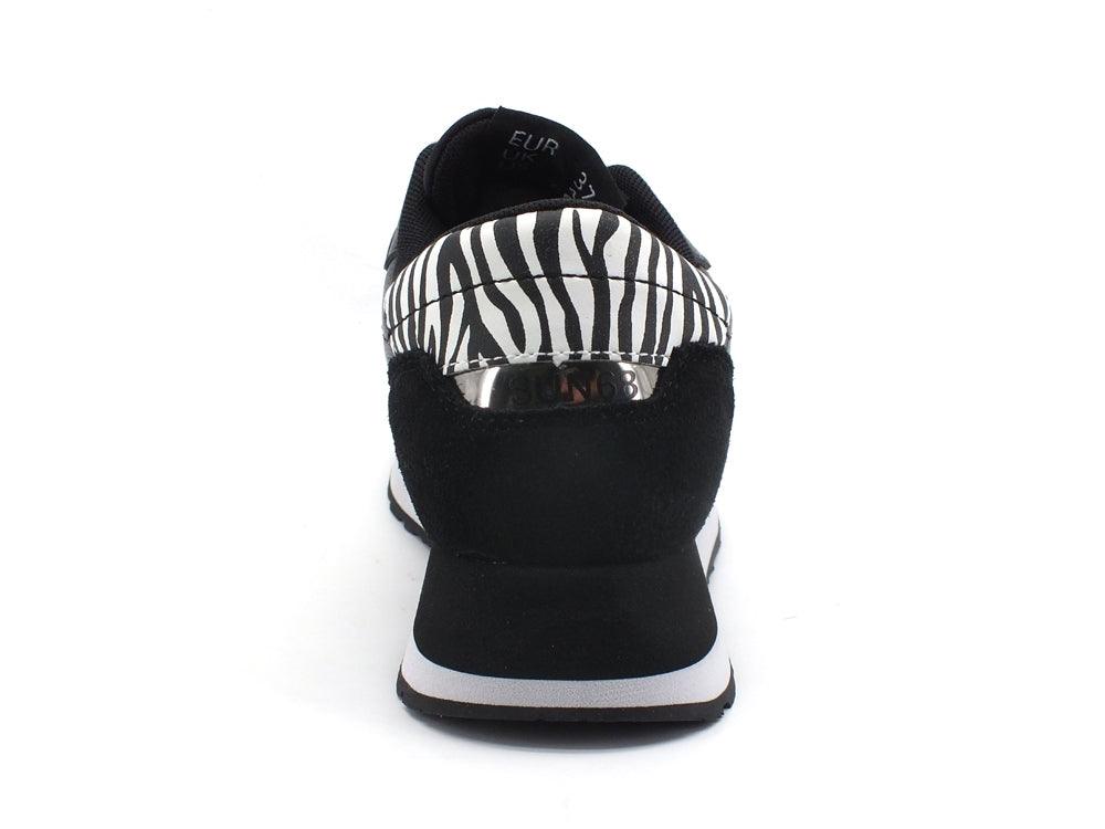 SUN68 Kate Animalier Sneaker Pelle Nero Z41220 - Sandrini Calzature e Abbigliamento