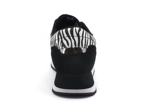 SUN68 Kate Animalier Sneaker Pelle Nero Z41220 - Sandrini Calzature e Abbigliamento