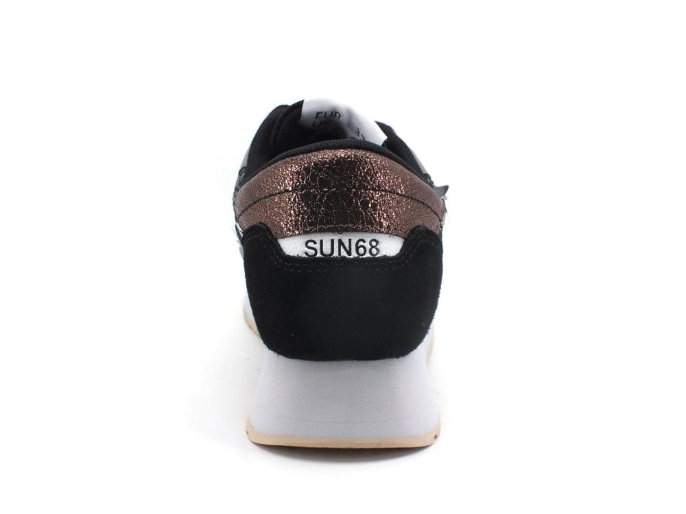 SUN68 Kate Pailettes Sneaker Running Pizzo Nero Z41217 - Sandrini Calzature e Abbigliamento