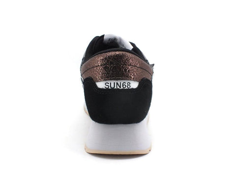 SUN68 Kate Pailettes Sneaker Running Pizzo Nero Z41217 - Sandrini Calzature e Abbigliamento