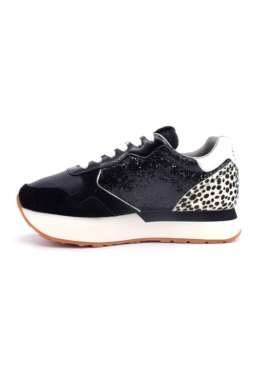 SUN68 Kelly Animal Sneaker Donna Nero Z42215 - Sandrini Calzature e Abbigliamento