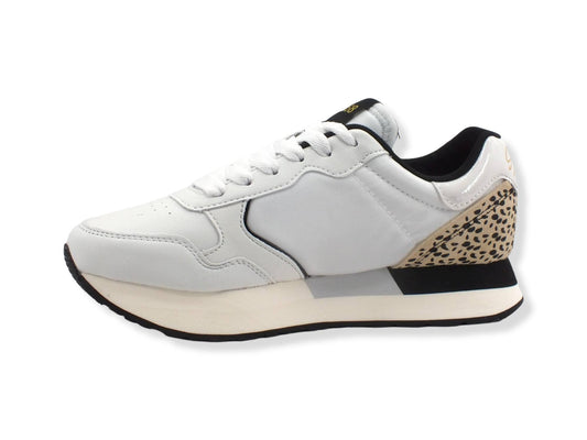 SUN68 Kelly Black And White Sneaker Bianco Z32218 - Sandrini Calzature e Abbigliamento