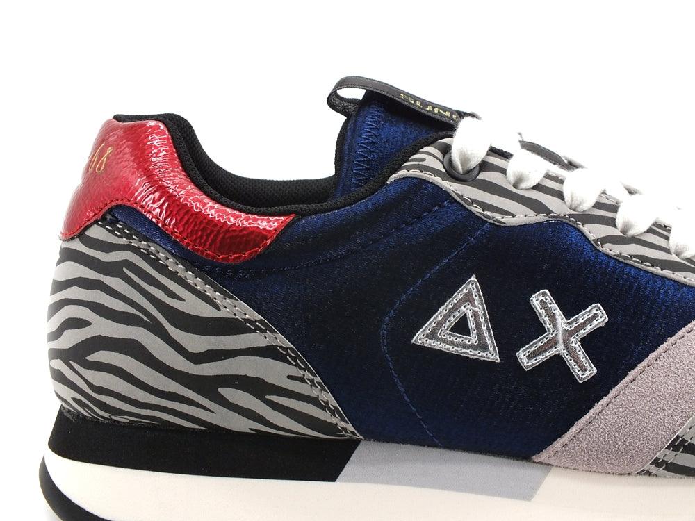 SUN68 Kelly Into The Jungle Sneaker Leopard Navy Blue Z41212 - Sandrini Calzature e Abbigliamento