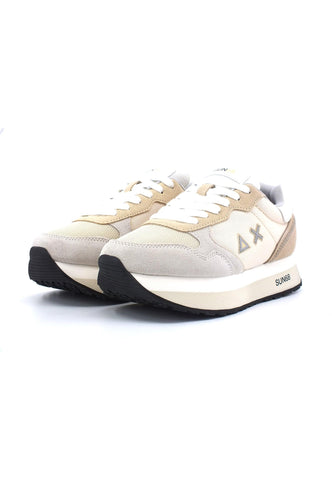 SUN68 Kelly Multicolor Sneaker Donna Bianco Panna Z43219 - Sandrini Calzature e Abbigliamento