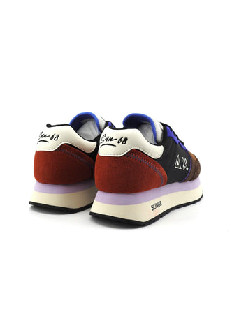 SUN68 Kelly Sneaker Donna Nero Marrone Z43219 - Sandrini Calzature e Abbigliamento