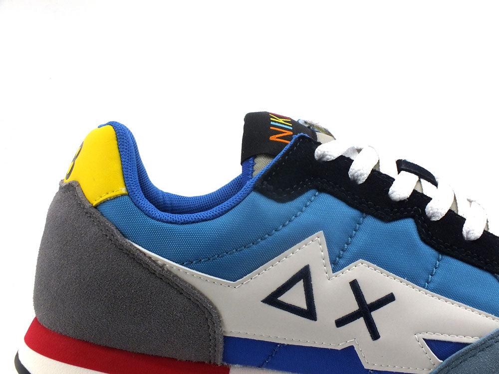 SUN68 Niki Crazy Boy Sneaker Blu Avio Z32121 - Sandrini Calzature e Abbigliamento