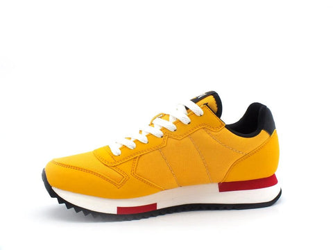 SUN68 Niki Solid Nylon Sneaker Running Giallo Z41116 - Sandrini Calzature e Abbigliamento