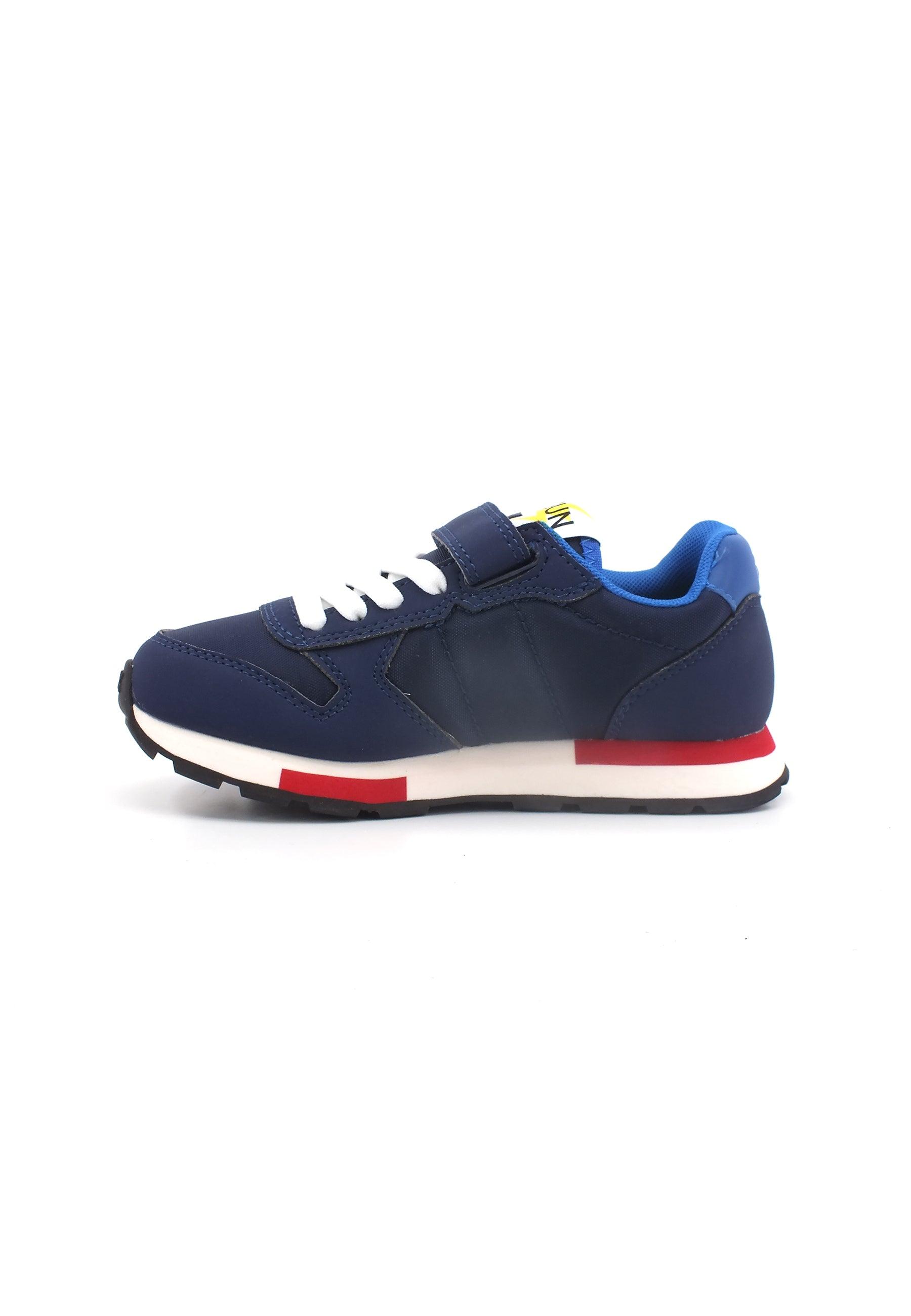 SUN68 Niki Solid Sneaker Bambino Navy Blue Z33321K - Sandrini Calzature e Abbigliamento