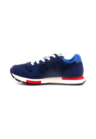 SUN68 Niki Solid Sneaker Bambino Navy Blue Z33321T - Sandrini Calzature e Abbigliamento