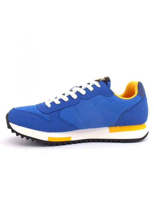 SUN68 Niki Solid Sneaker Uomo Blu Royal Z42120 - Sandrini Calzature e Abbigliamento