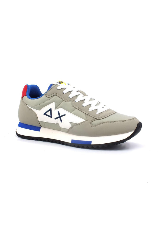 SUN68 Niki Solid Sneaker Uomo Grigio Chiaro Z33121 - Sandrini Calzature e Abbigliamento
