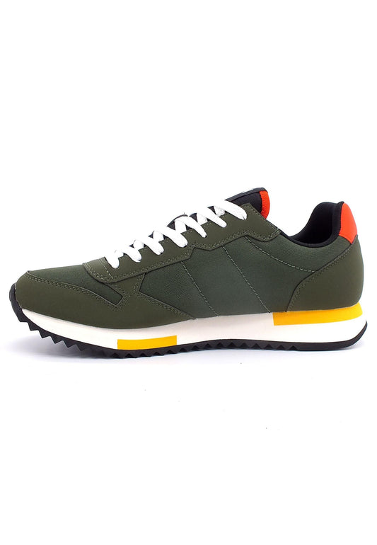 SUN68 Niki Solid Sneaker Uomo Militare Scuro Z42120 - Sandrini Calzature e Abbigliamento