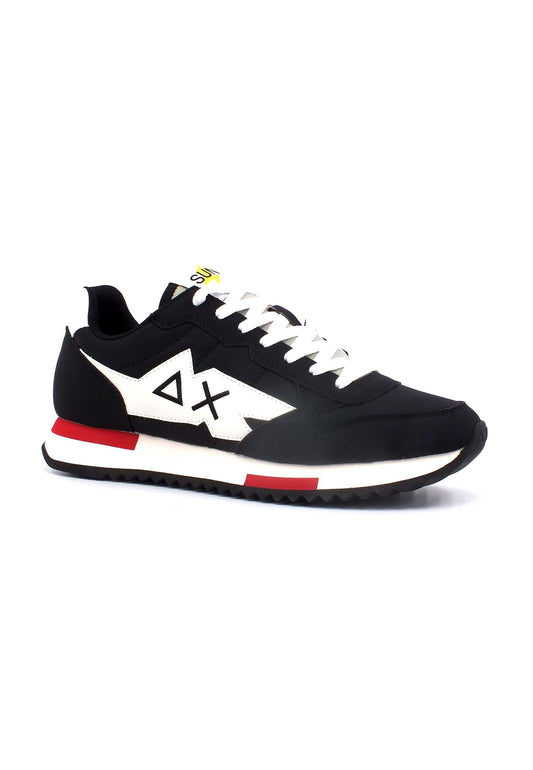 SUN68 Niki Solid Sneaker Uomo Nero Z33121 - Sandrini Calzature e Abbigliamento