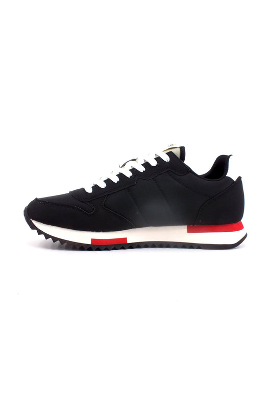 SUN68 Niki Solid Sneaker Uomo Nero Z33121 - Sandrini Calzature e Abbigliamento