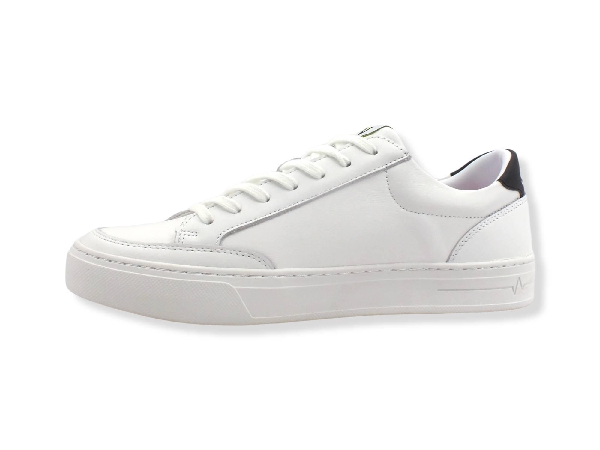 SUN68 Skate Sneaker Bianco Nero Z32125BR - Sandrini Calzature e Abbigliamento