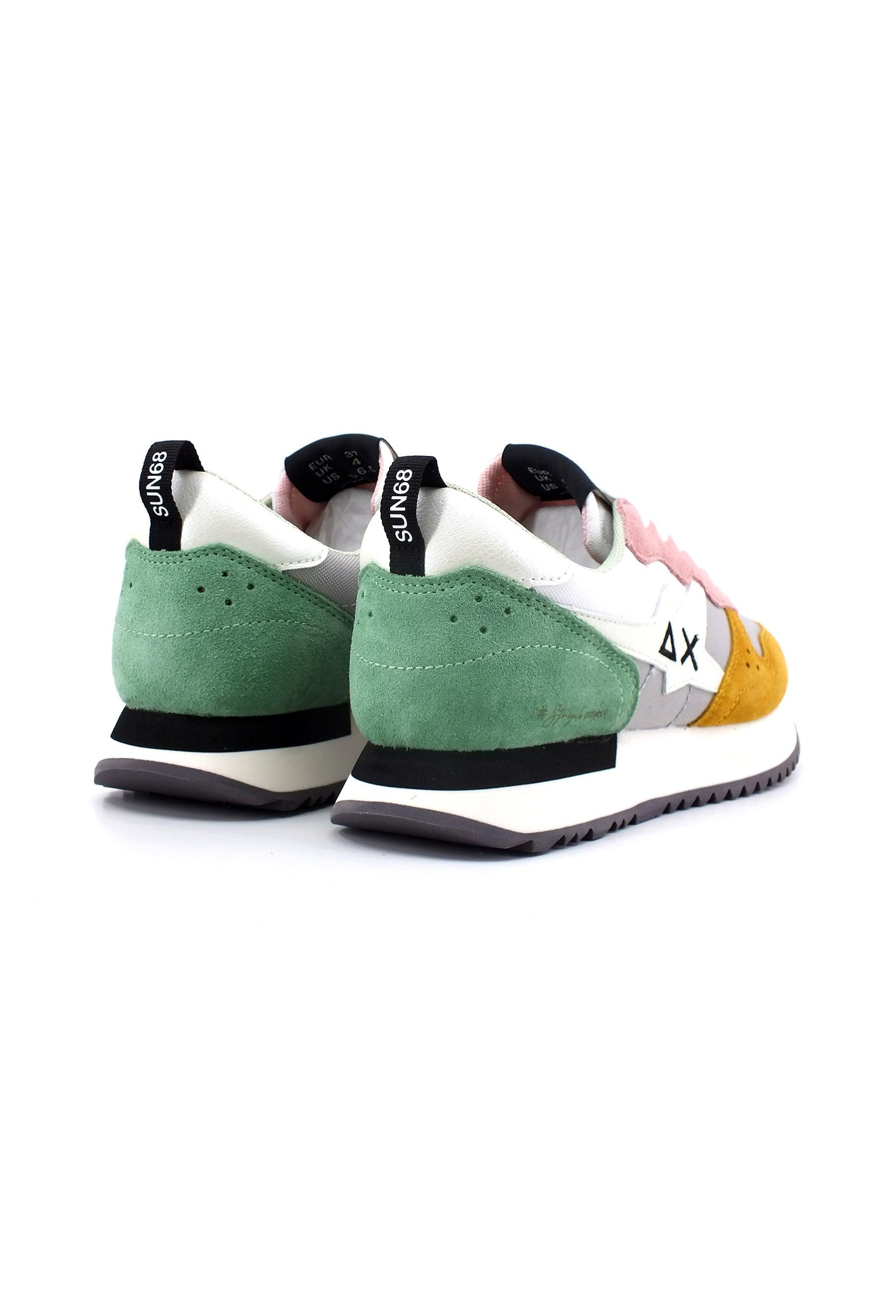 SUN68 Star Girl Multicolor Sneaker Donna Grigio Chiaro Bianco Fantasia Z43209 - Sandrini Calzature e Abbigliamento