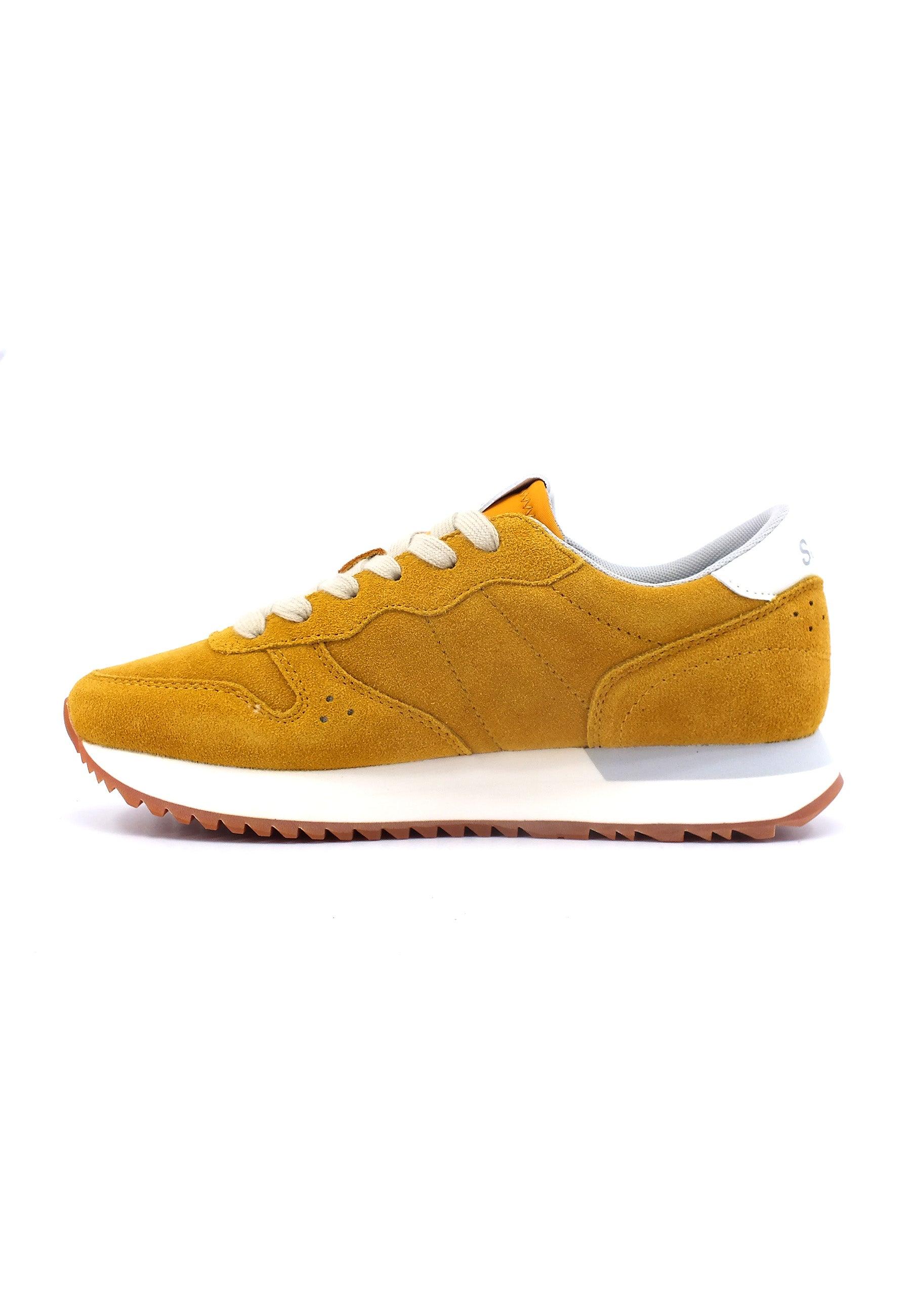 SUN68 Star Girl Sneaker Donna Giallo Senape Z43213 - Sandrini Calzature e Abbigliamento