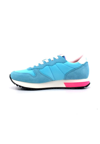 SUN68 Star Girl Solid Sneaker Donna Azzurro Z33210 - Sandrini Calzature e Abbigliamento