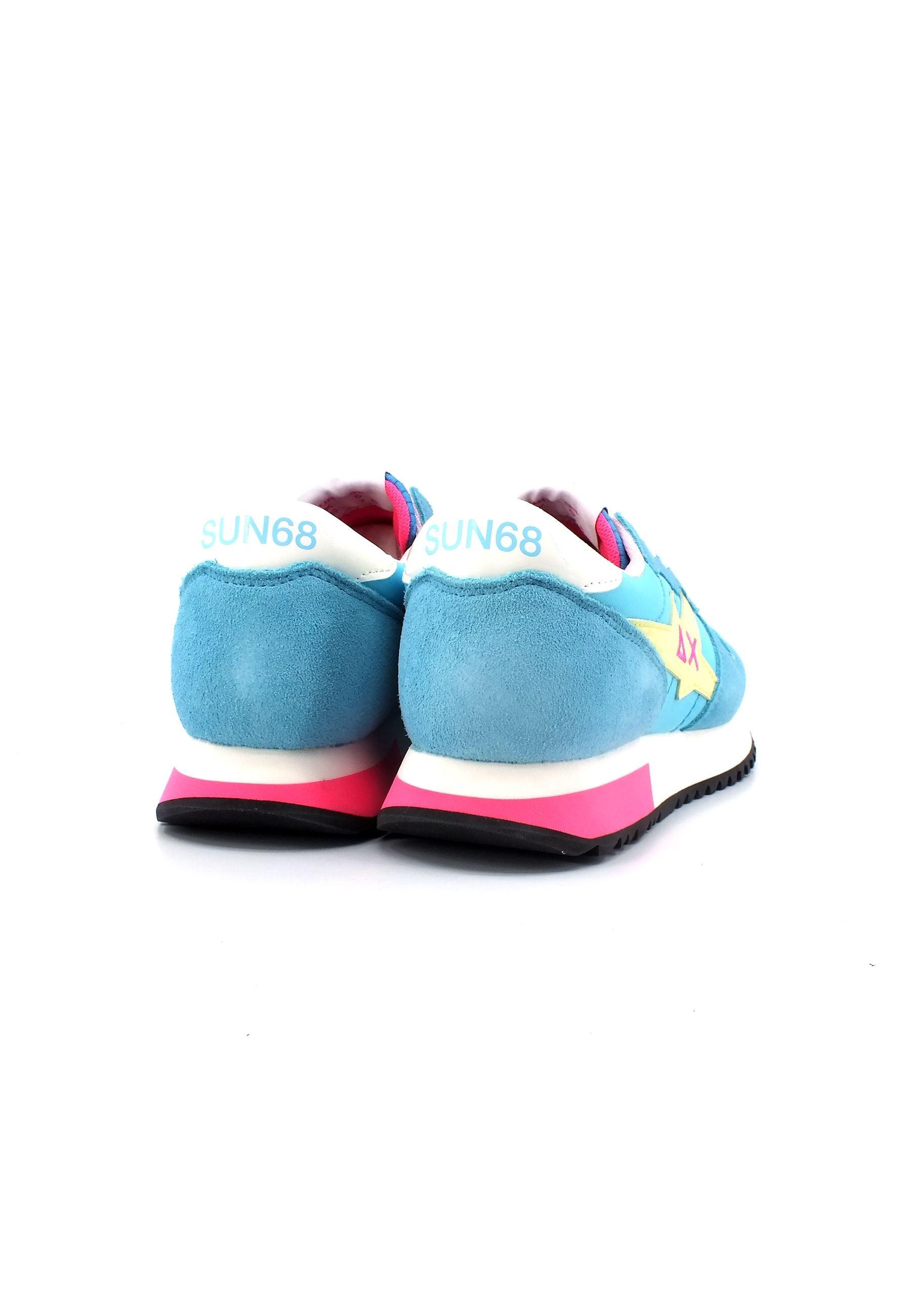 SUN68 Star Girl Solid Sneaker Donna Azzurro Z33210 - Sandrini Calzature e Abbigliamento