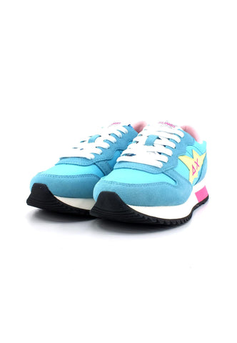 SUN68 Star Girl Solid Sneaker Donna Azzurro Z33210 - Sandrini Calzature e Abbigliamento