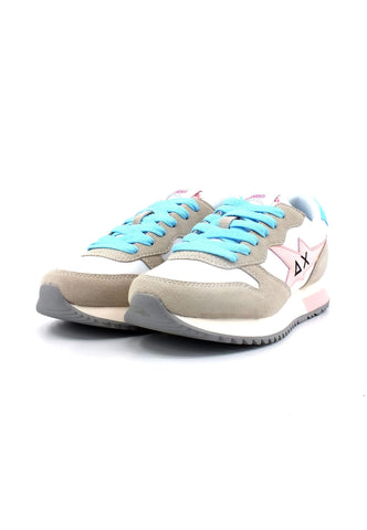 SUN68 Star Girl Solid Sneaker Donna Bianco Z33210 - Sandrini Calzature e Abbigliamento