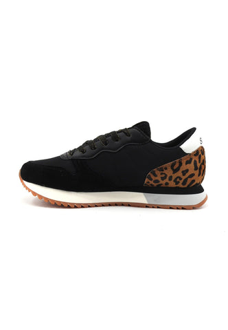 SUN68 Stargirl Animal Sneaker Nero Z43211 - Sandrini Calzature e Abbigliamento