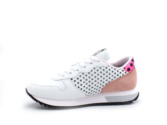 SUN68 Stargirl Back Pois Sneaker Leopard Bianco Fuxia Z32213 - Sandrini Calzature e Abbigliamento