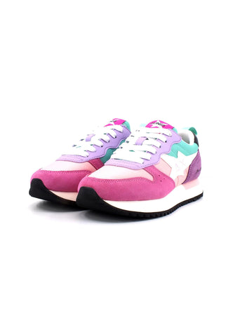 SUN68 Stargirl Multicolor Sneaker Donna Rosa Ciclamino Z33215 - Sandrini Calzature e Abbigliamento