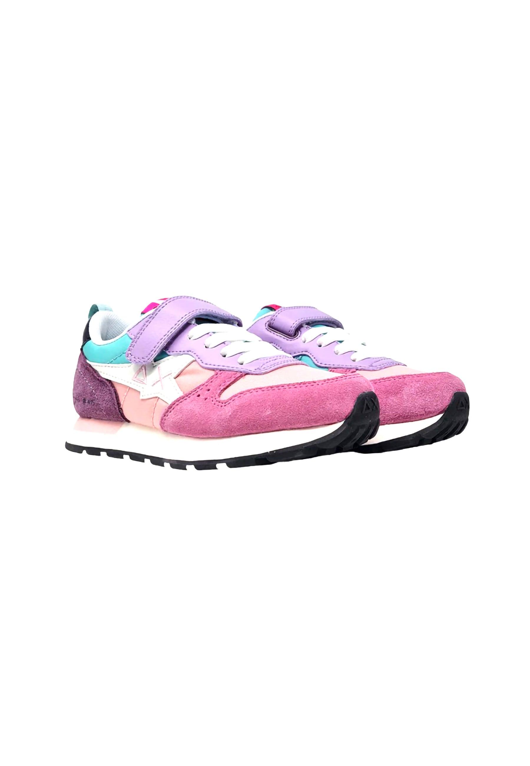 SUN68 Stargirl Sneaker Bambino Multicolor Rosa Ciclamino Z33415K - Sandrini Calzature e Abbigliamento