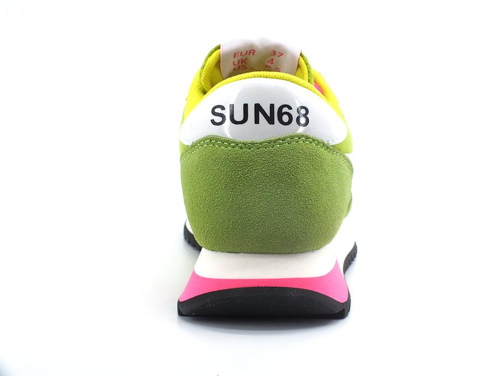 SUN68 Stargirl Solid Sneaker Running Verde Chiaro Lime Z32210 - Sandrini Calzature e Abbigliamento