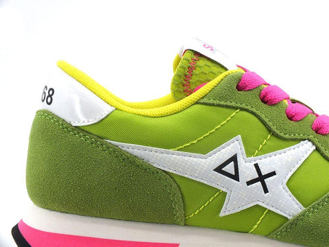 SUN68 Stargirl Solid Sneaker Running Verde Chiaro Lime Z32210 - Sandrini Calzature e Abbigliamento