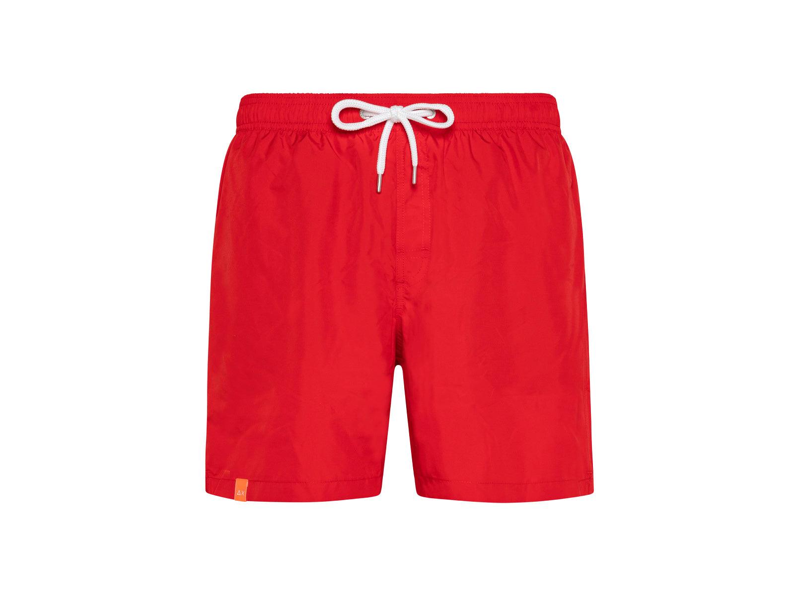SUN68 Swim Pant Packable Costume Rosso Fuoco H32101 - Sandrini Calzature e Abbigliamento
