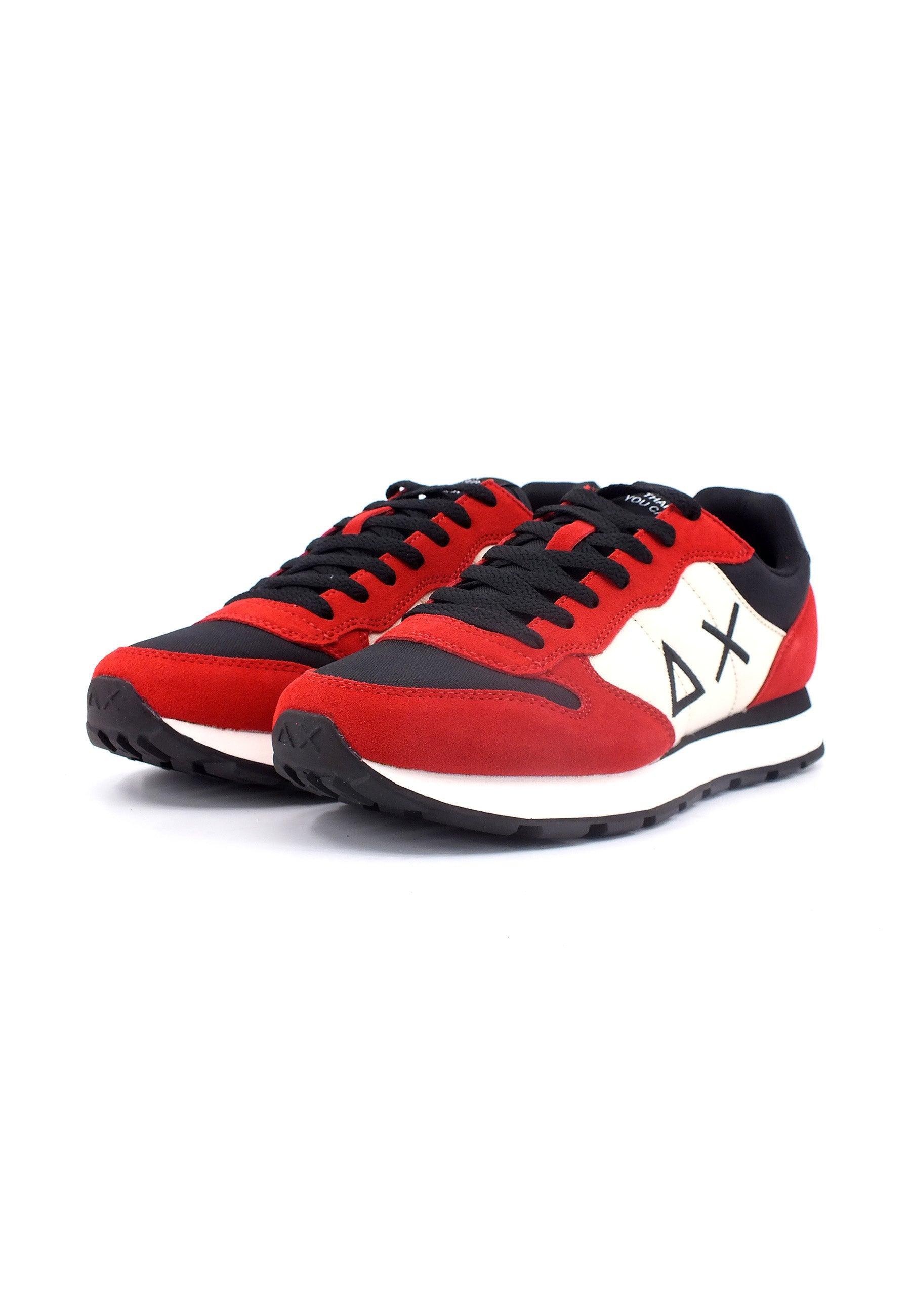 SUN68 Tom Color Sneaker Uomo Rosso Z43107 - Sandrini Calzature e Abbigliamento