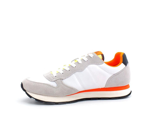 SUN68 Tom Fluo Sneaker Running Bianco Z32102 - Sandrini Calzature e Abbigliamento