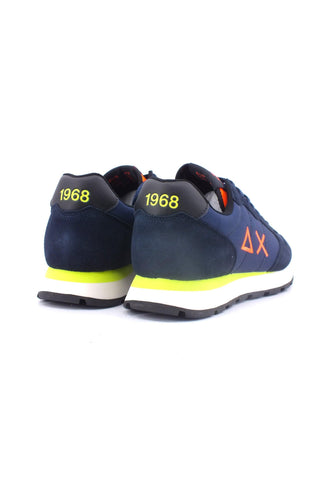 SUN68 Tom Fluo Sneaker Uomo Navy Blue Z43102 - Sandrini Calzature e Abbigliamento