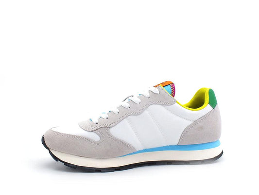 SUN68 Tom For Peace Sneaker Bianco Multicolor Z32104 - Sandrini Calzature e Abbigliamento