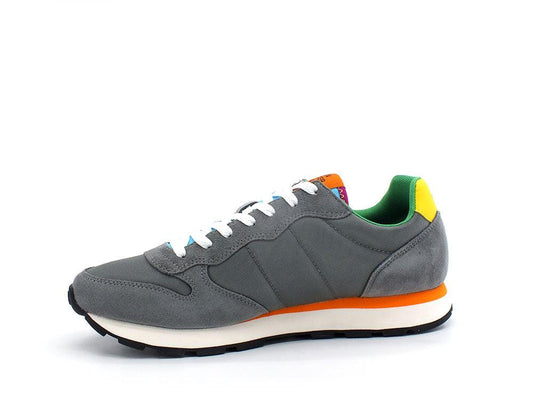 SUN68 Tom For Peace Sneaker Grigio Medio Z32104 - Sandrini Calzature e Abbigliamento