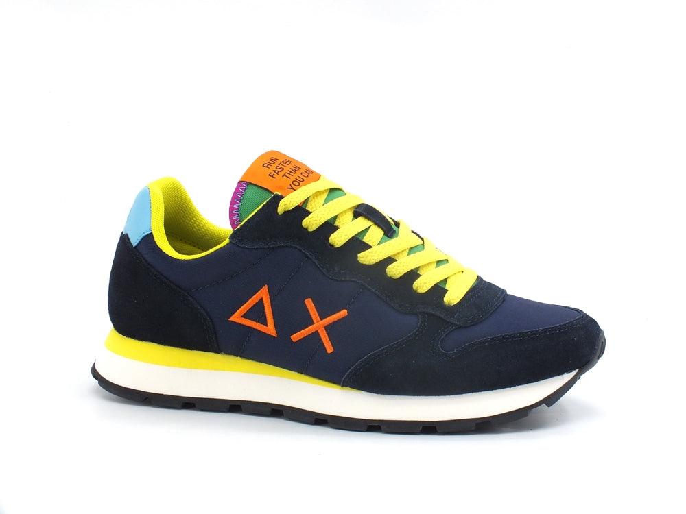 SUN68 Tom For Peace Sneaker Running Navy Blue Z32104 - Sandrini Calzature e Abbigliamento
