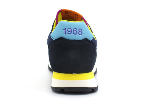 SUN68 Tom For Peace Sneaker Running Navy Blue Z32104 - Sandrini Calzature e Abbigliamento