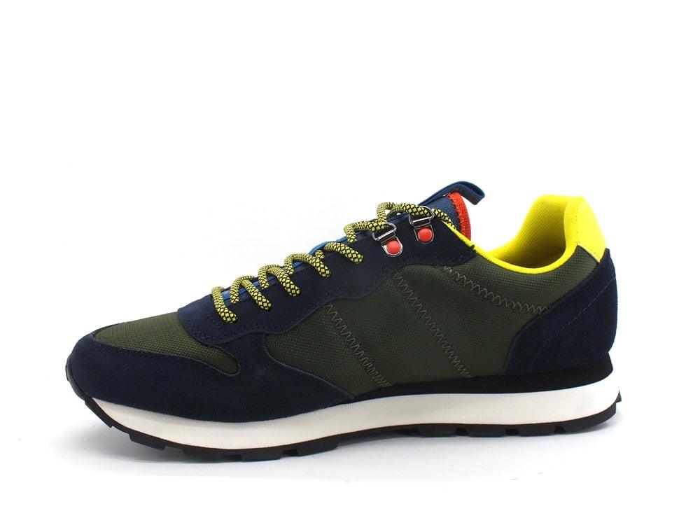 SUN68 Tom Goes Camping Sneaker Trekking Military Navy Blue Z41108 - Sandrini Calzature e Abbigliamento