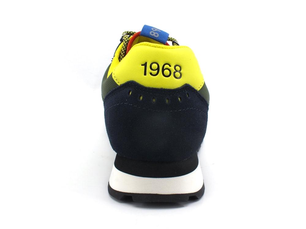 SUN68 Tom Goes Camping Sneaker Trekking Military Navy Blue Z41108 - Sandrini Calzature e Abbigliamento