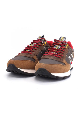 SUN68 Tom Goes Camping Sneaker Uomo Marrone Z42110 - Sandrini Calzature e Abbigliamento