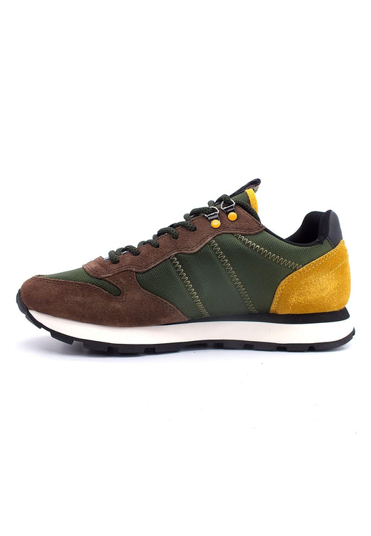 SUN68 Tom Goes Camping Sneaker Uomo Militare Scuro Z42110 - Sandrini Calzature e Abbigliamento