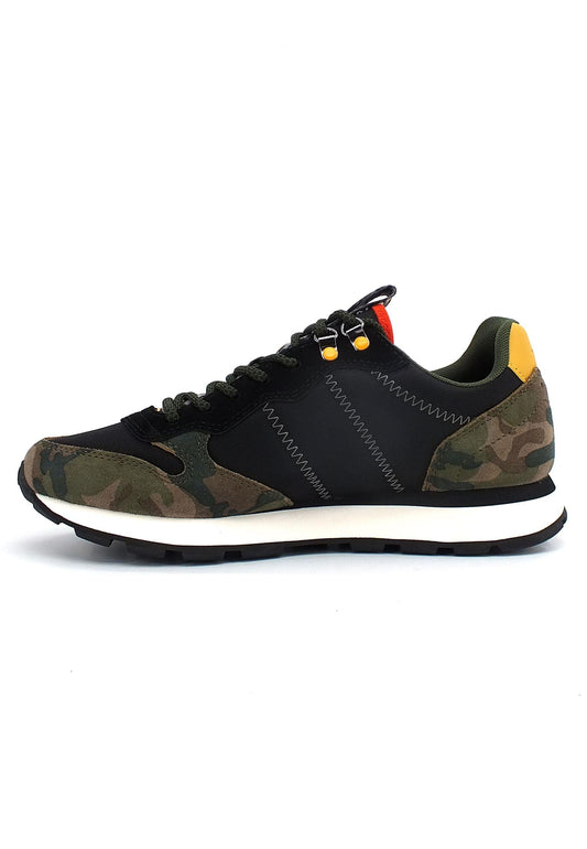 SUN68 Tom Goes Camping Sneaker Uomo Nero Z42110 - Sandrini Calzature e Abbigliamento