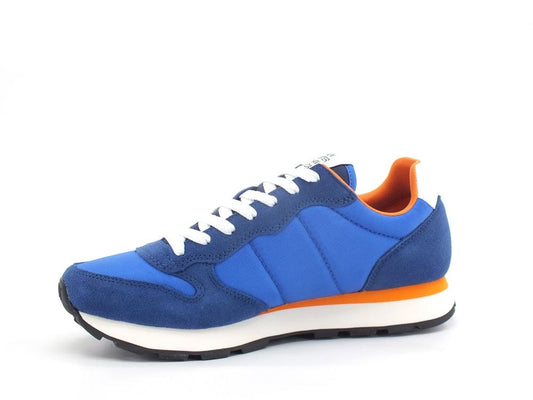 SUN68 Tom Solid Nylon Sneaker Blue Royal Z32101 - Sandrini Calzature e Abbigliamento