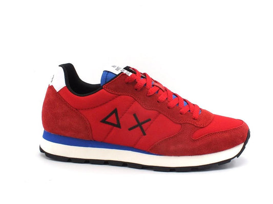 SUN68 Tom Solid Nylon Sneaker Running Rosso Z41101 - Sandrini Calzature e Abbigliamento